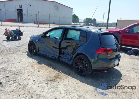 2017 Volkswagen Golf Gti Autobahn 4-Door/S 4-Door/Se 4-Door/Sport 4-Door из США, поврежденный, VIN 3VW447AU9HM070196